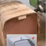 Bộ video lập trình 4Axis cắt phôi ván uốn cong.
