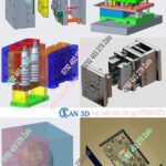 Creo parametric Tách khuôn