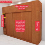 Tủ cửa lùa 35X250X61 M-05