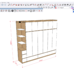 Tủ quần áo 270x240X54 M-02