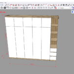 Tủ quần áo 270x240x54 M-04