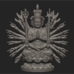 Phật Bà Nghìn Tay Nghìn Mắt M-67