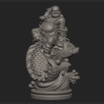 Phật Di Lặc Cá Chép M-132